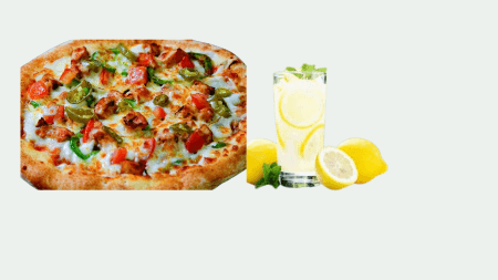 Pizza Au Choix + Jus De Citron Frais