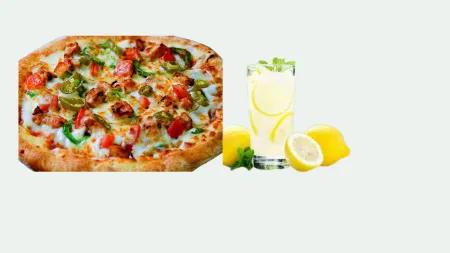 Pizza Au Choix + Jus De Citron Frais