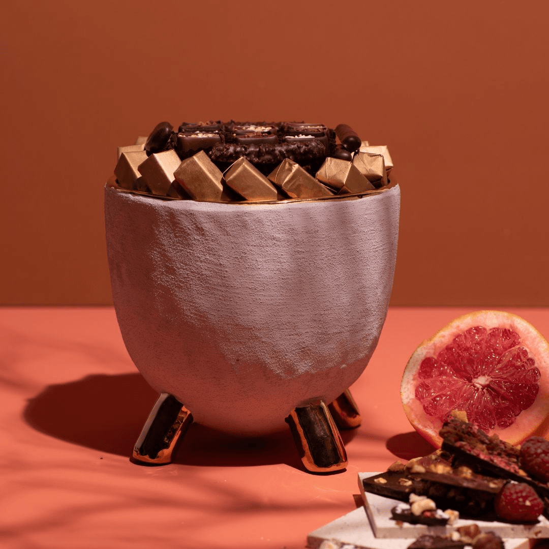Photophore Atlas Tripode PM - 300g de chocolats