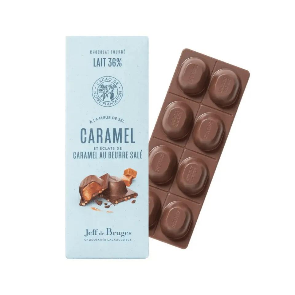 Tablette Nº11 chocolat au lait 3 de cacao au caramel