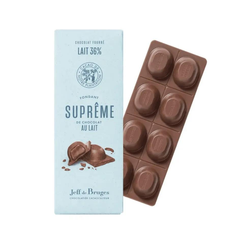 Tablette Nº13 chocolat au lait 3 de cacao fondant suprême