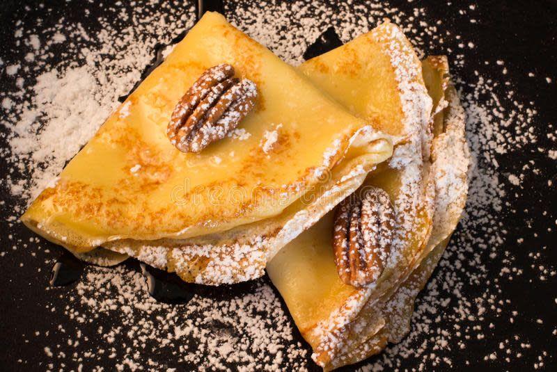 Crêpe Miel Et Noix