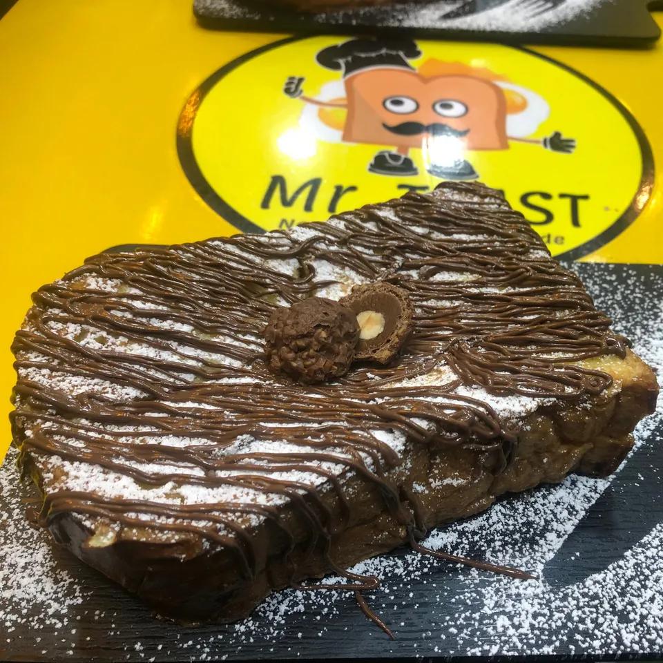 French Toast Ferrero Rocher
