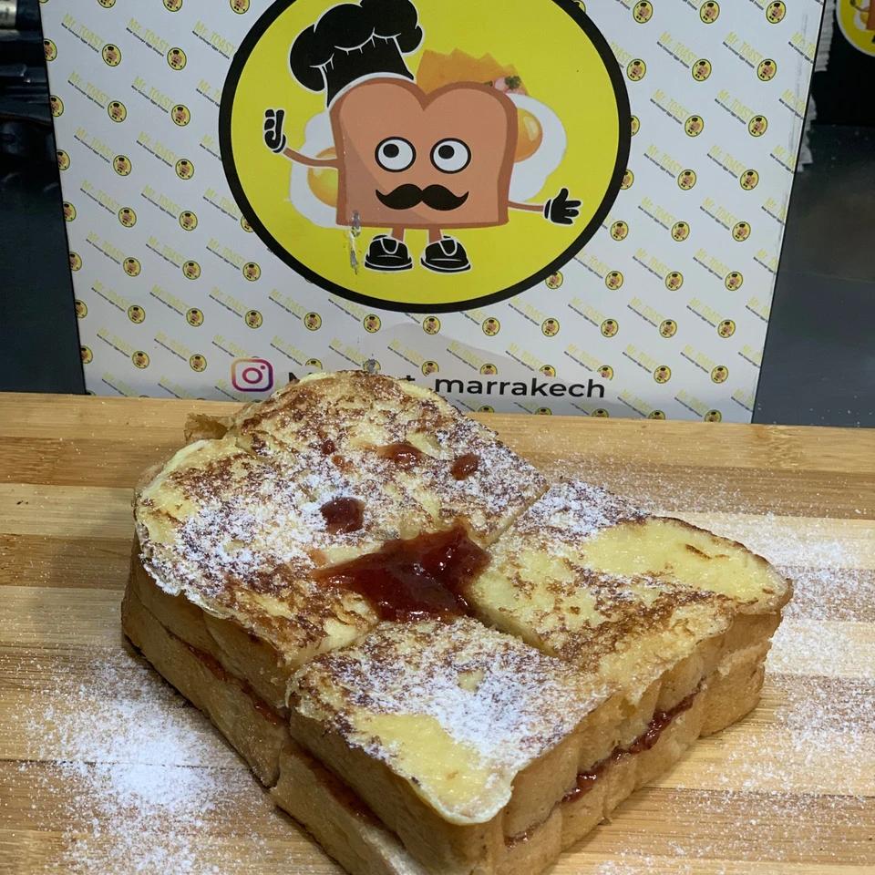 French Toast Fraise Confiture