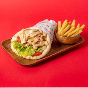Cheese Naan Shawarma