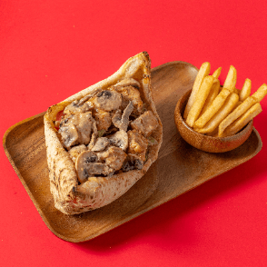 Panuozzo Poulet crème champignon