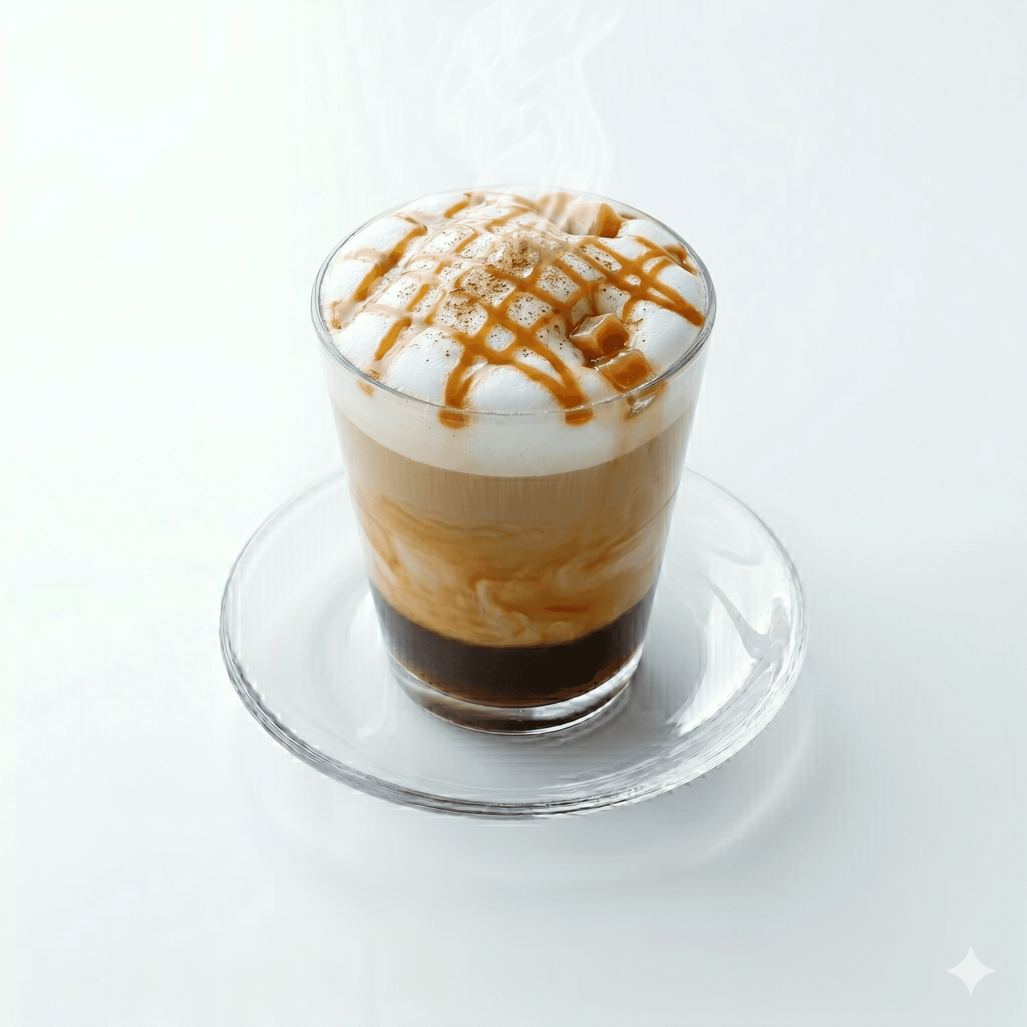 Macchiato Latte Caramel Chaud