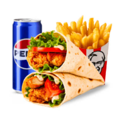 Menu Double Wrap Twister