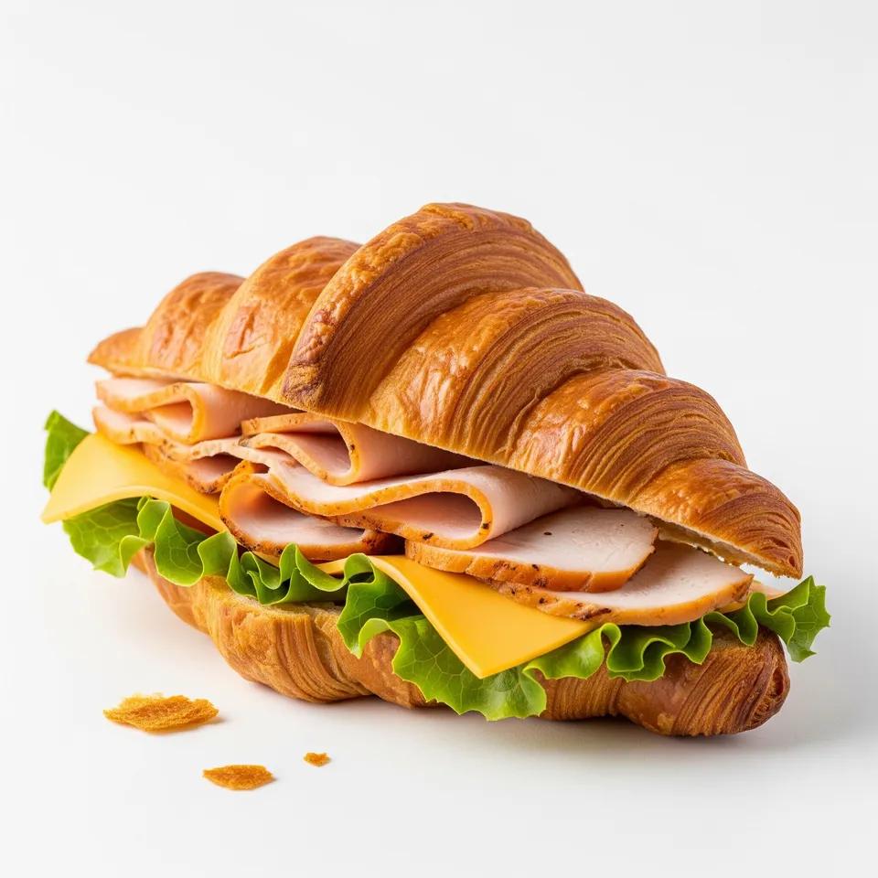 Croissant Poulet Fumé