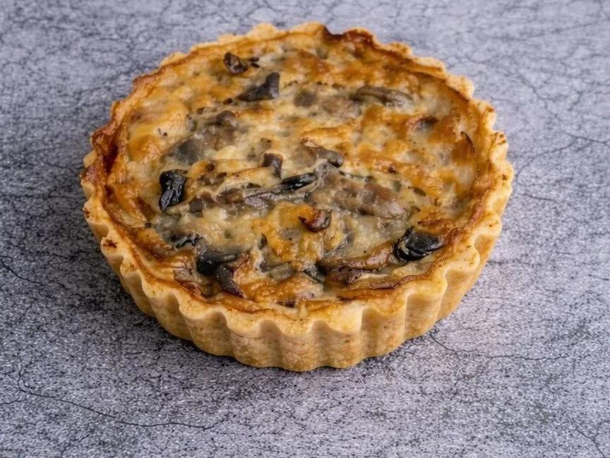 Quiche individuelle Crevette poireaux