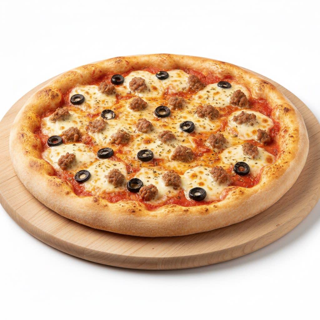 Pizza viande hachée