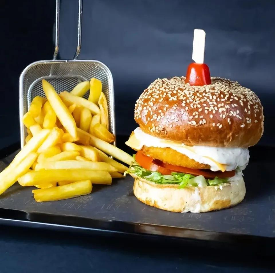Double Chicken Burger