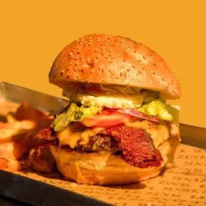 Le Double Smoke Meat Burger