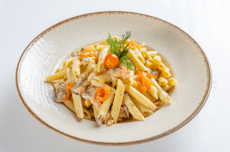 Penne au saumon