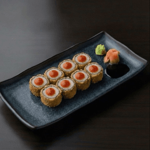 Maki crunchy Spicy crevette tempura