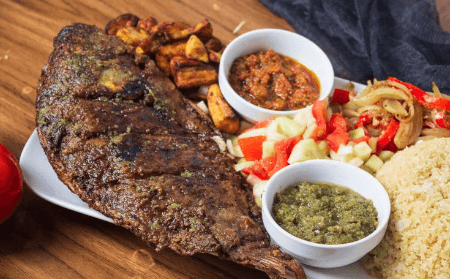 Attiéké Poisson Grillé