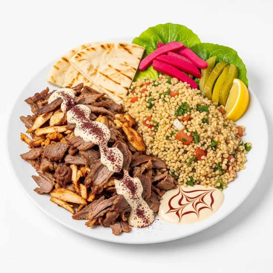 Plat Shawarma avec Broghol