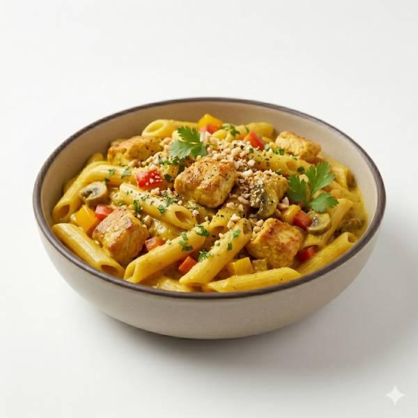 Penne Poulet Curry