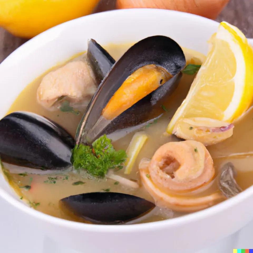 Soupe Fruits De Mer