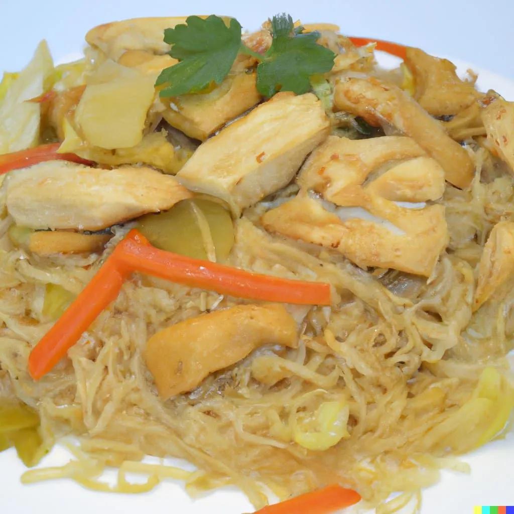Vermicelle De Chine Emincé De Poulet