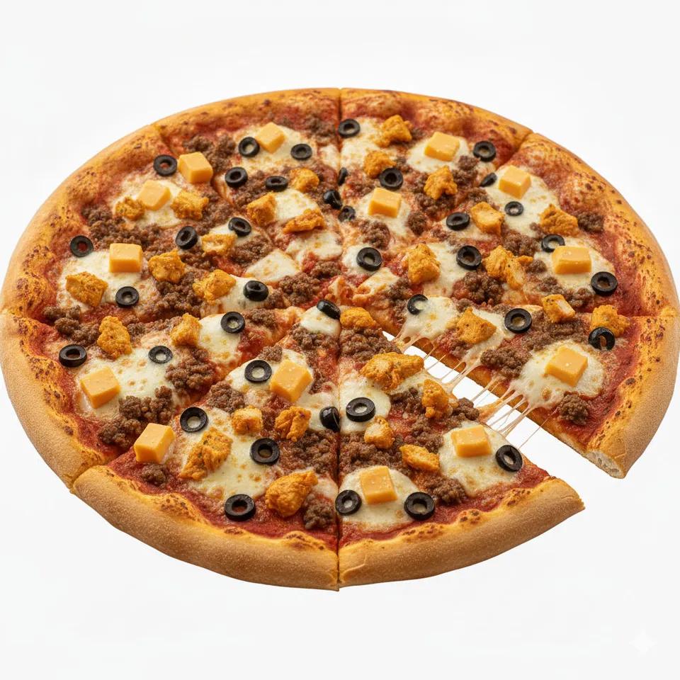 Pizza Semi-méga