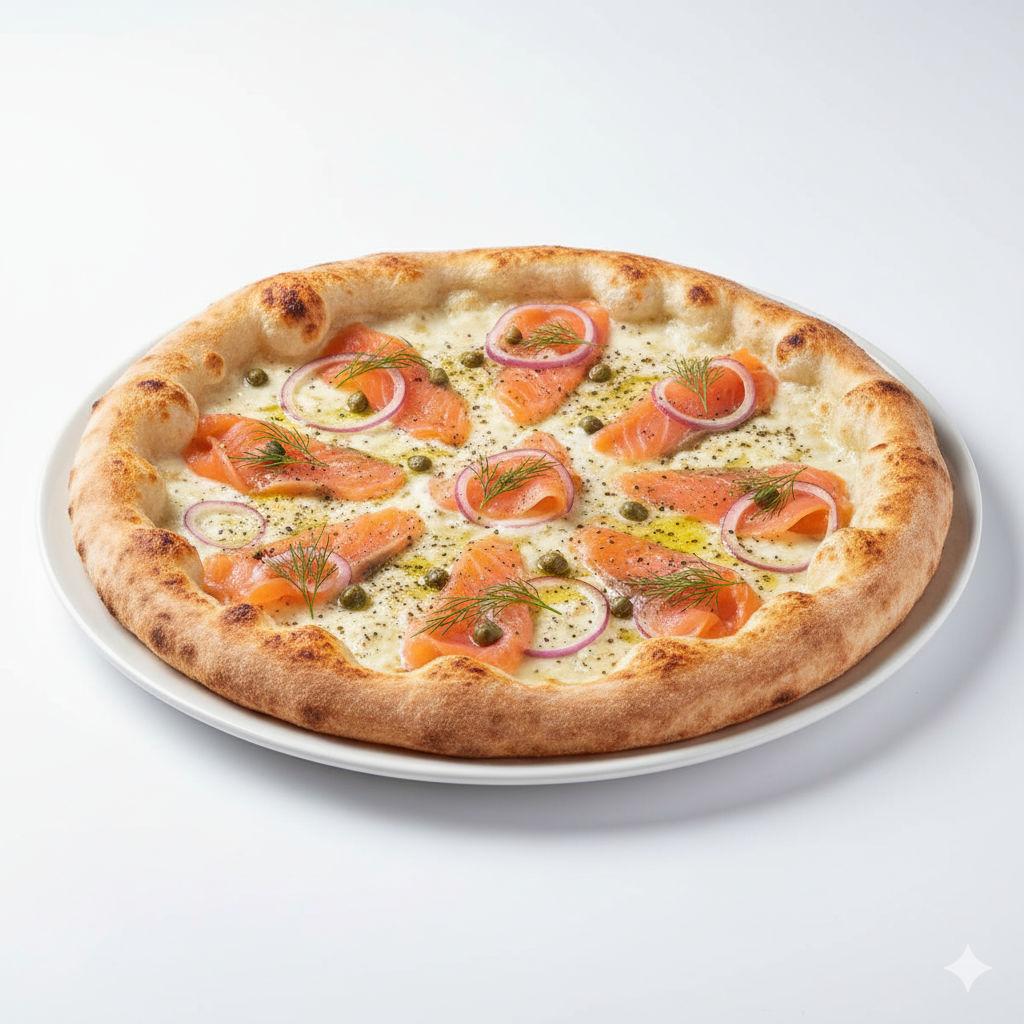 Pizza au Saumon