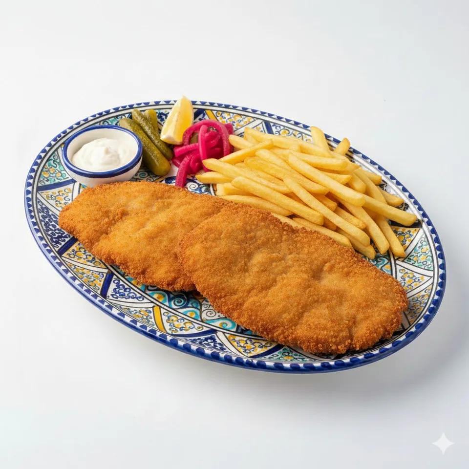 Plat Poulet Paneé
