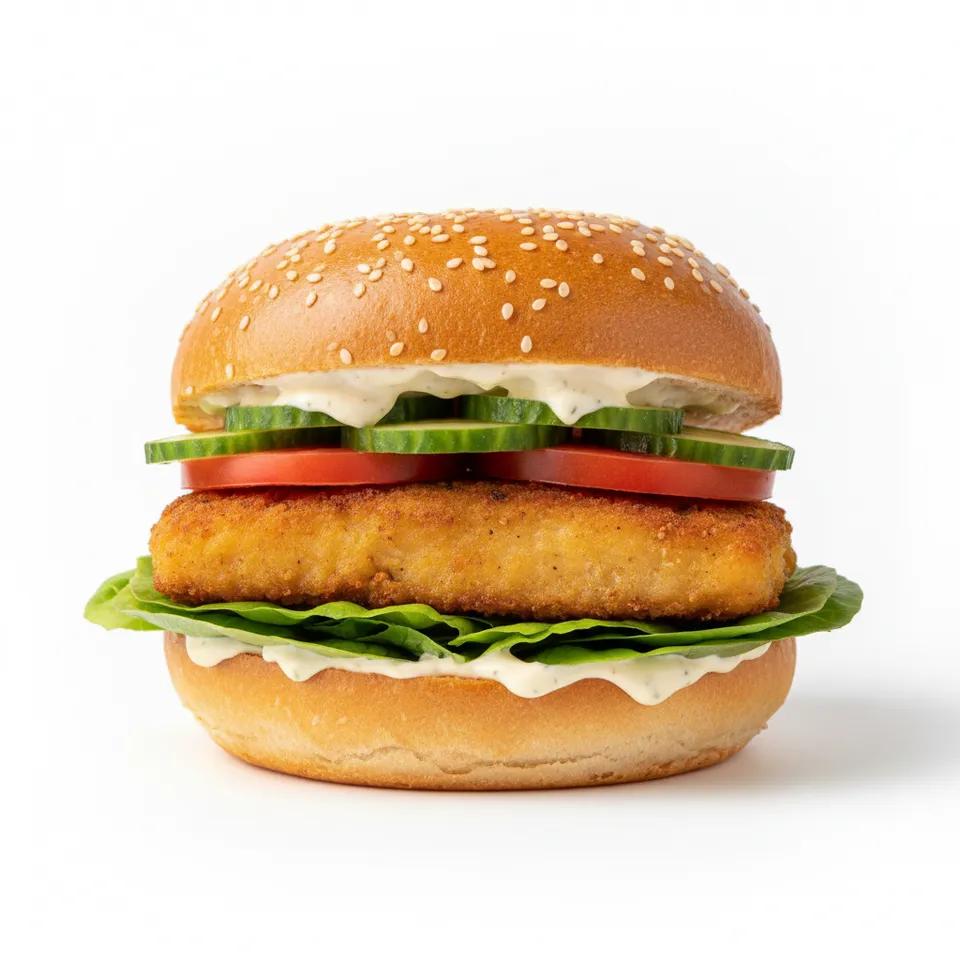 Burger Poulet Pané