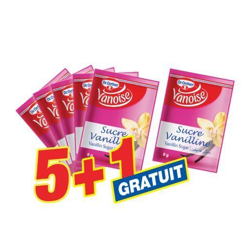 Lot Sucre Vanille 5+1Grt Vanoise