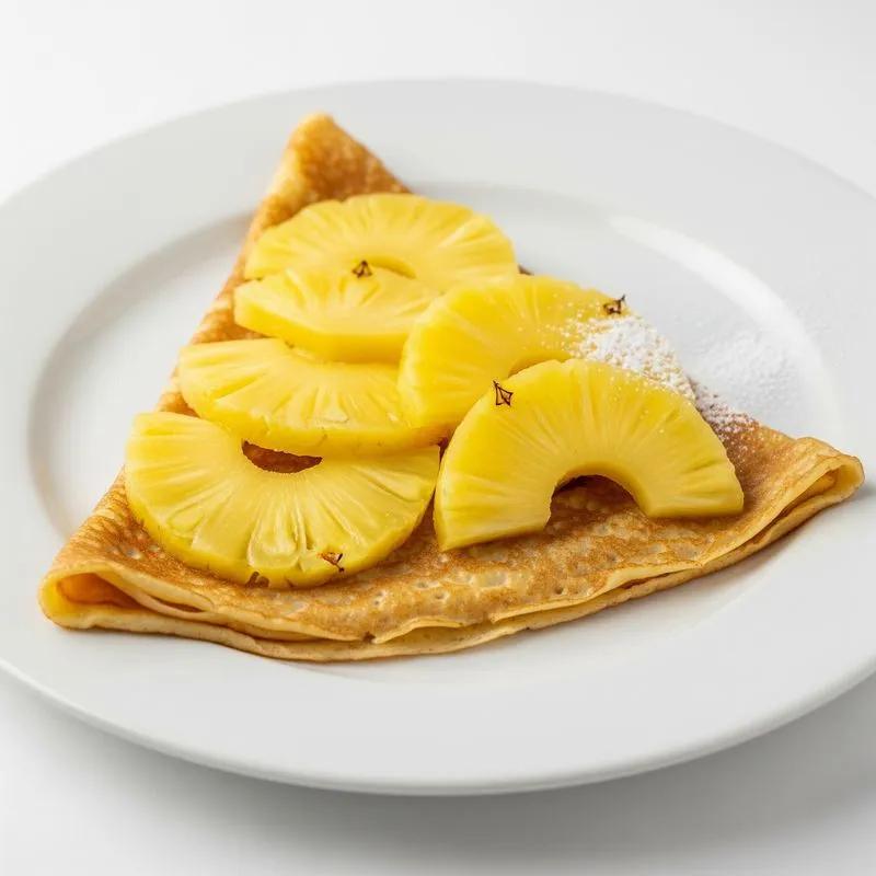 Crêpes Moelleuses à l’Ananas