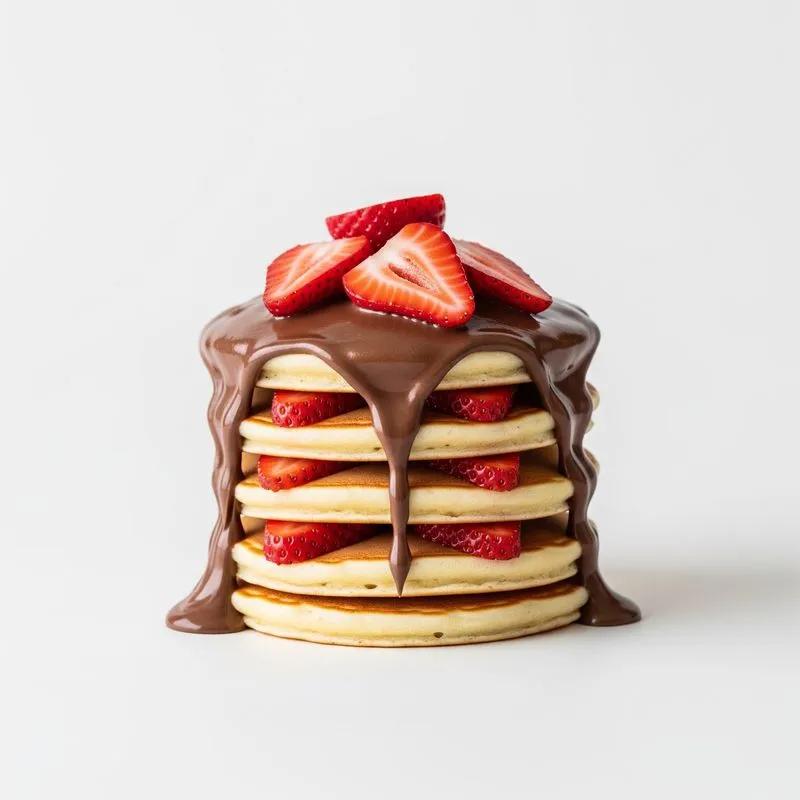 Pancakes aux Fraises