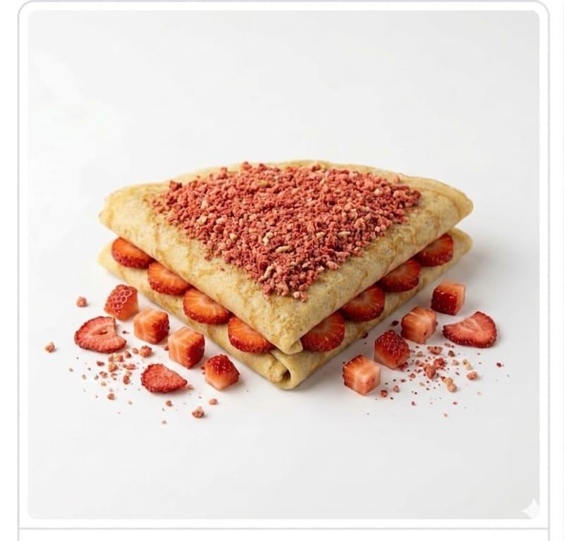 Crêpes Moelleuses aux Fraises