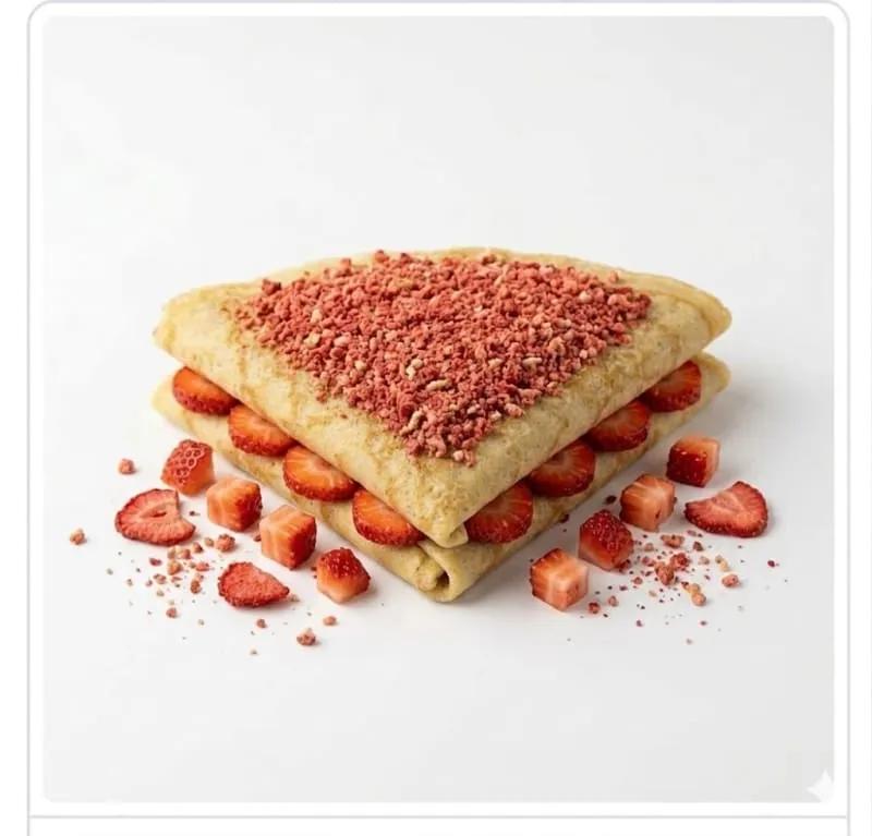 Crêpes Moelleuses aux Fraises