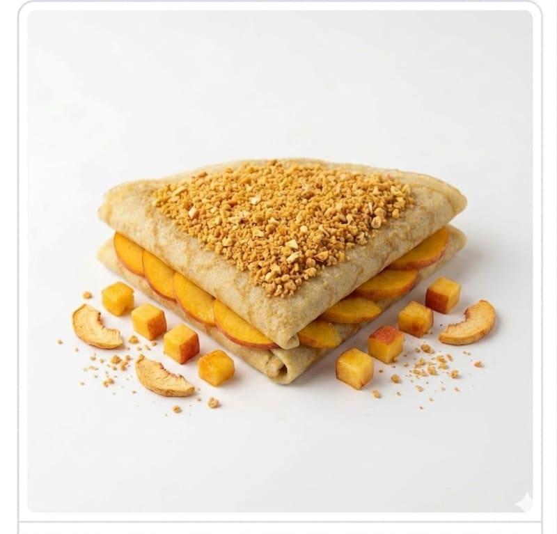 Crêpes Moelleuses à la Pêche