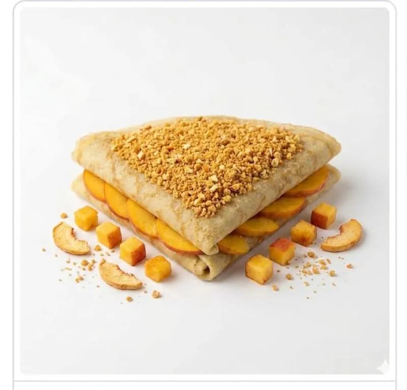 Crêpes Moelleuses à la Pêche