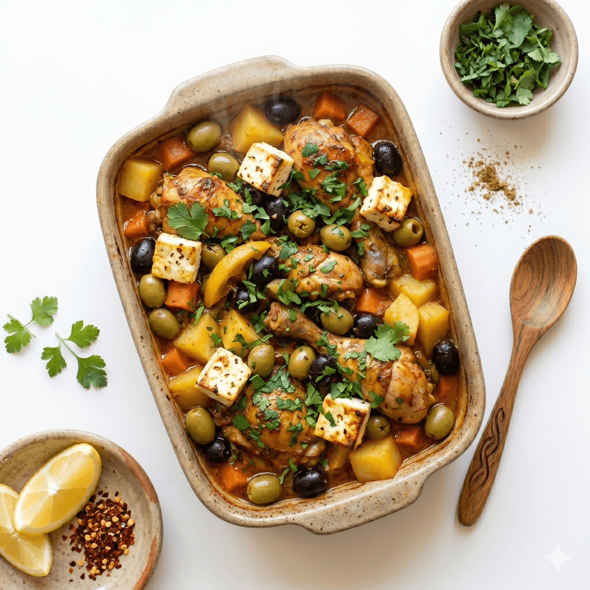 Tajine zitoun poulet