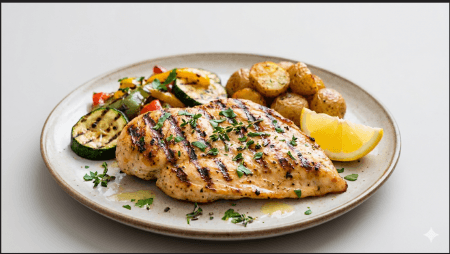Escalope De Poulet Grillée