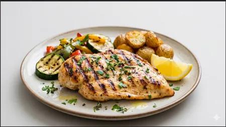Escalope De Poulet Grillée