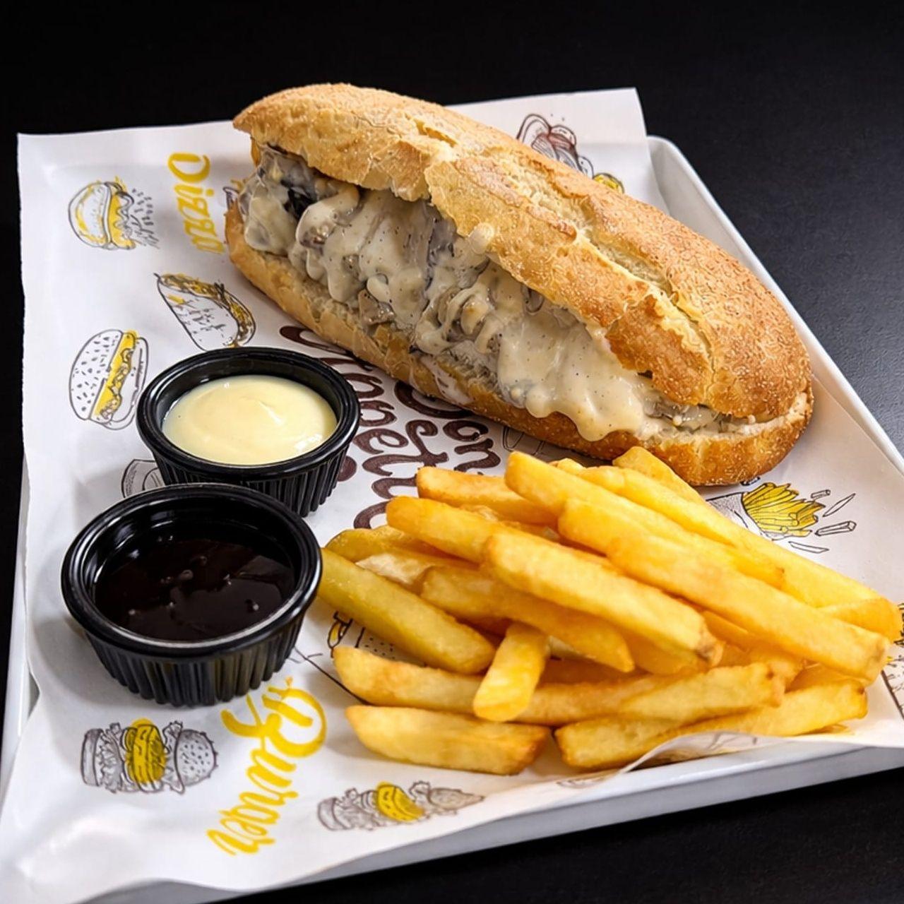 L'Envie Crémeuse ( Poulet sauce champignons )