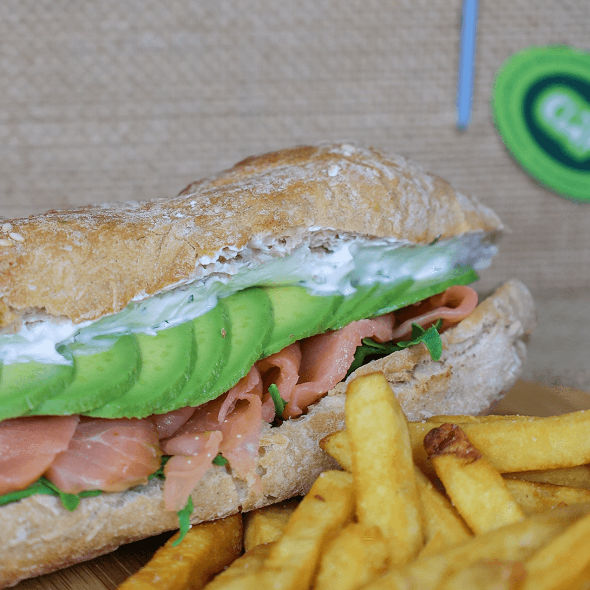 Sandwich Saumon