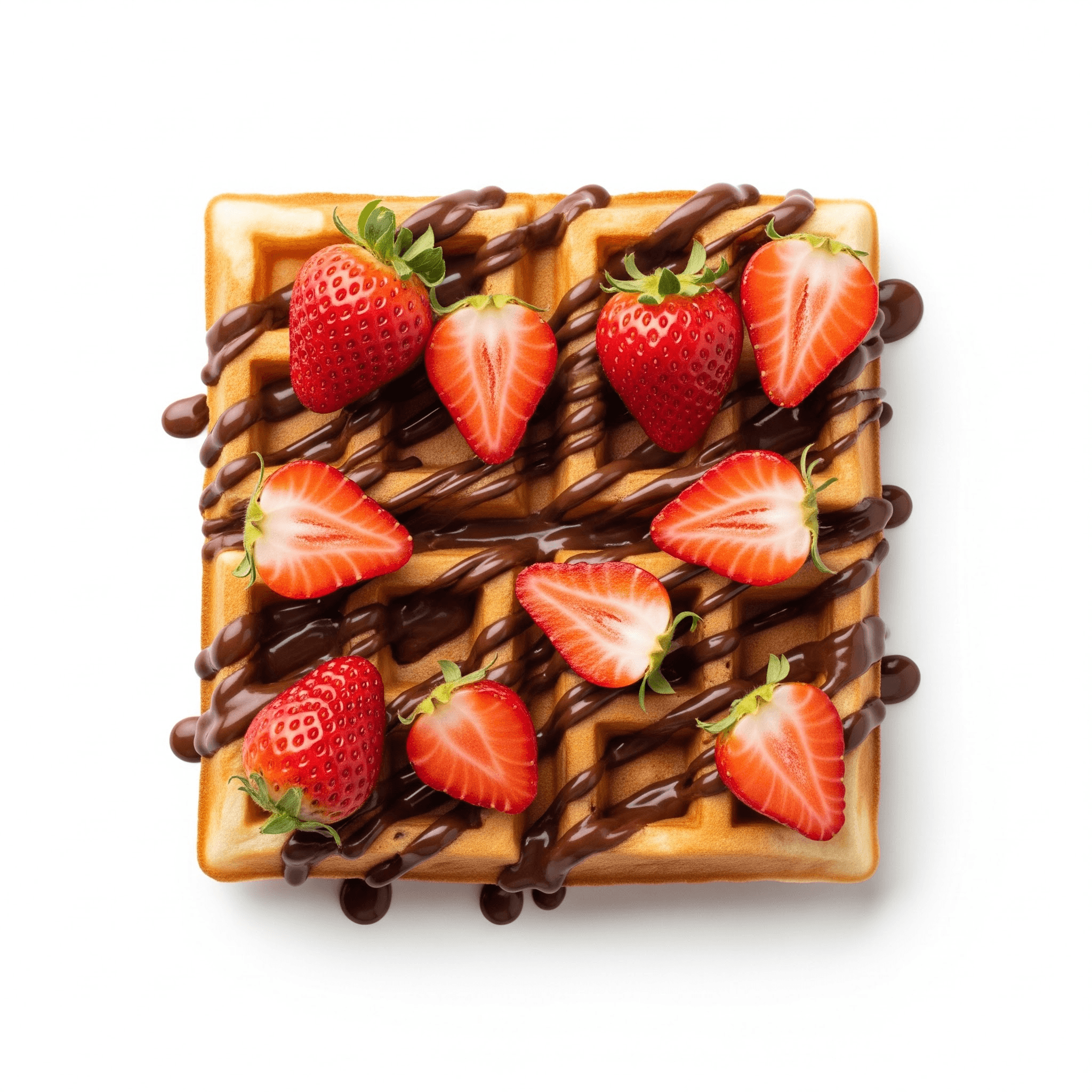 Gaufre Chocolat Fraise