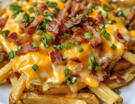 Frites Cheddar Bacon