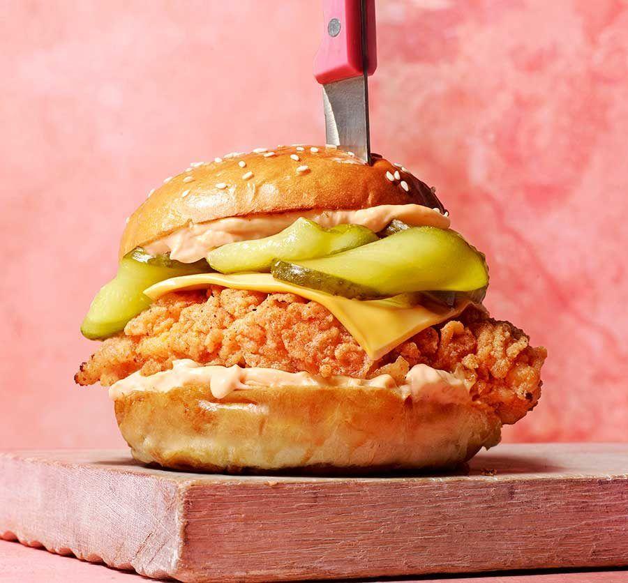 Chicken Cheese Burger
