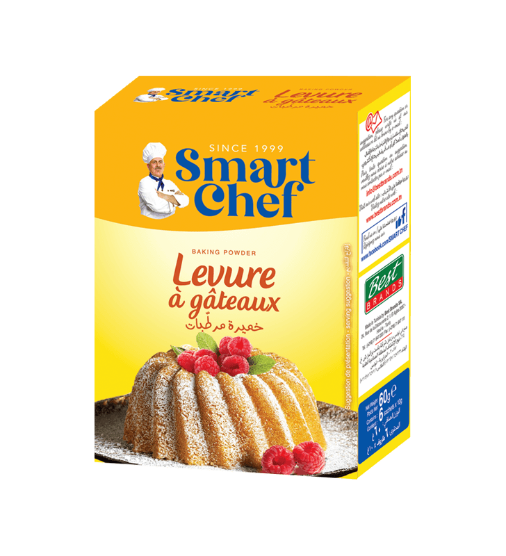 Levure Gateaux Pqt 6X10 G S.Ch