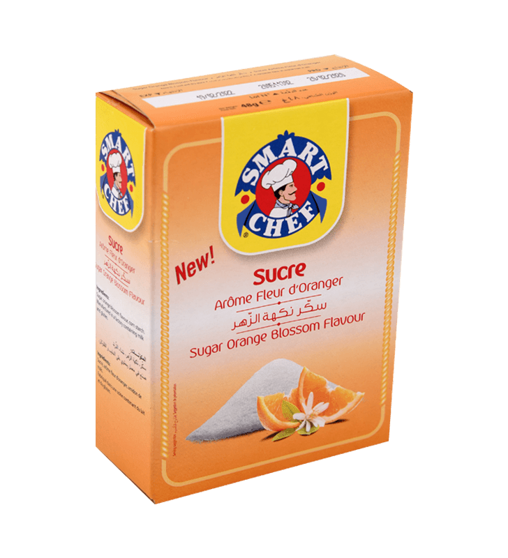 Sucre Fleur Orange 6X8G S.Chef
