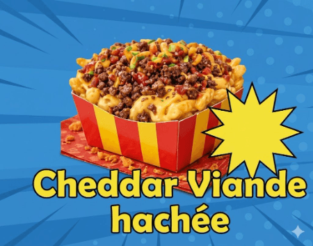 Cheddar viande hachée