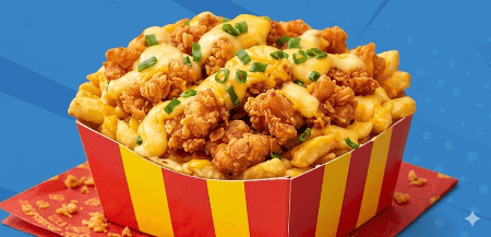 Cheddar Poulet Crispy