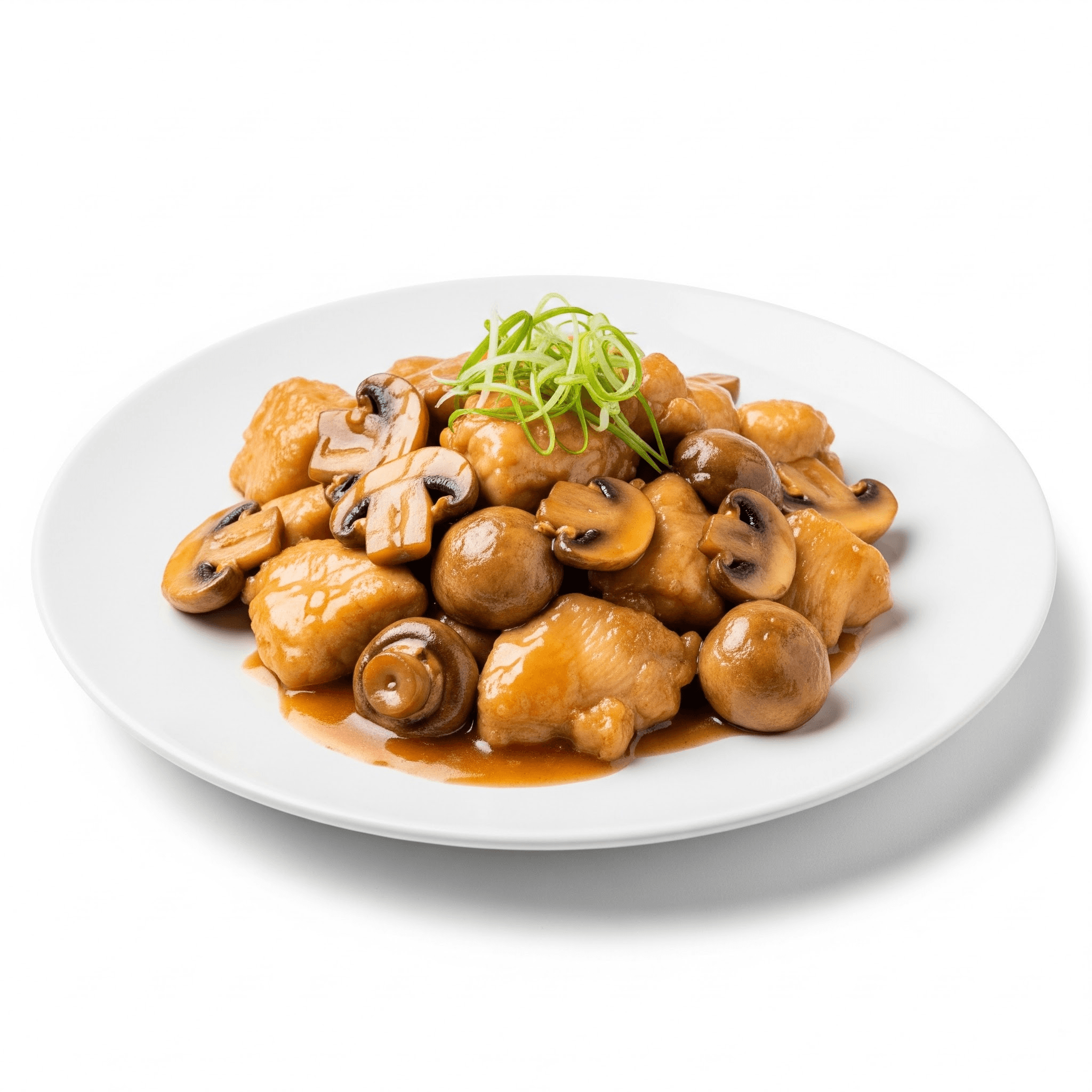 Plat Poulet au champignon