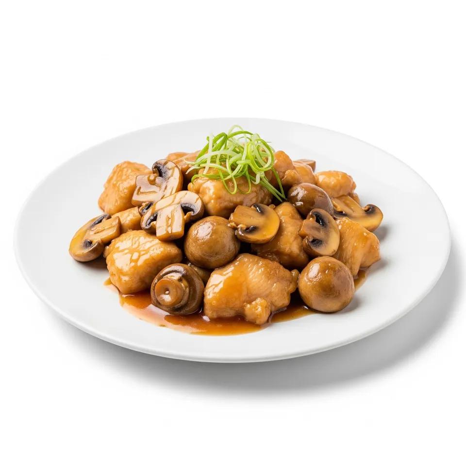 Plat Poulet au champignon