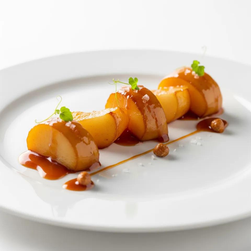 Pomme caramélisée